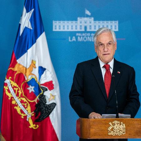 O presidente do Chile, Sebastián Piñera - Divulgação/Presidência do Chile via AFP