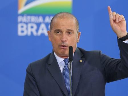Ministro da Secretaria-Geral da Presidência da República, Onyx Lorenzoni, em evento no Planalto - Fábio Rodrigues Pozzebom/Agência Brasil