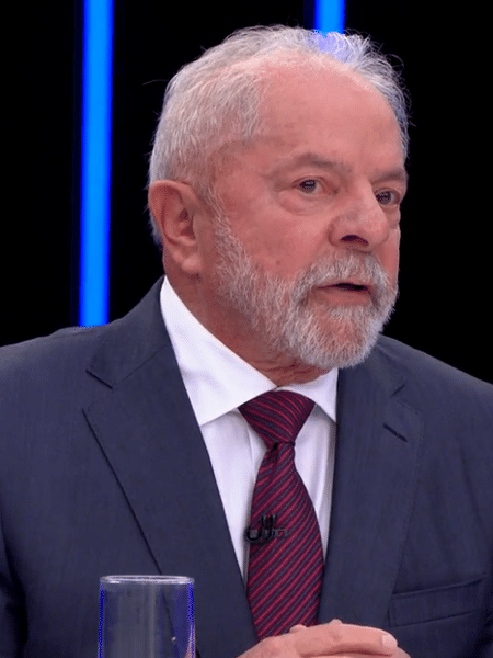 Lula é entrevistado no Jornal Nacional, da TV Globo - Reprodução/TV Globo