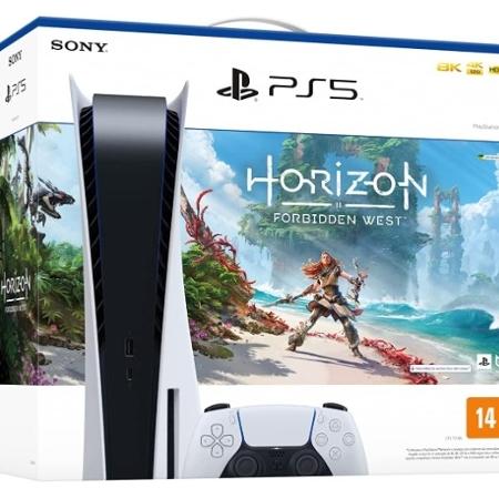 PlayStation 5 + jogo Horizon Forbidden West - PlayStation - Divulgação - Divulgação