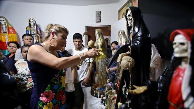 Adeptos da Santa Muerte crescem nos EUA