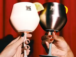 Você teria? Stanley lança taça térmica para drinques e vinho por R$ 349