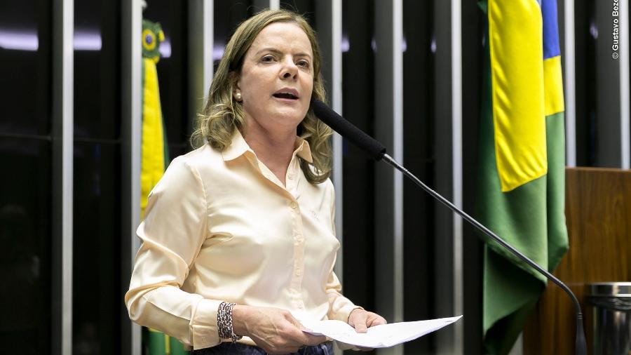 Gleisi Hoffmann, ministra das Relações Institucionais do governo Lula - Gustavo Bezerra/PT