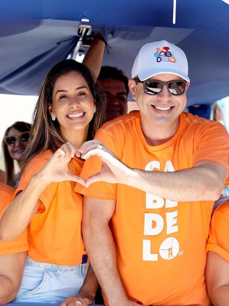 Prefeito André e vice Camila, de Cabedelo (PB), tiveram mandatos cassados Prefeito André e vice Camila, de Cabedelo (PB), tiveram mandatos cassados