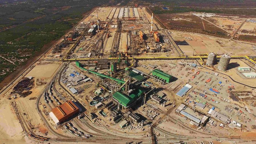 Obras no complexo industrial e portuário do Pecém (CE)