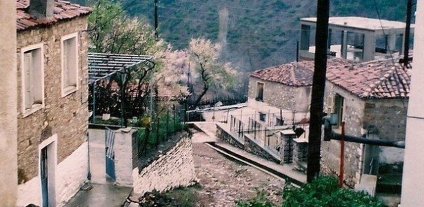 Vilarejo de Anavra, no norte da Grécia - BBC
