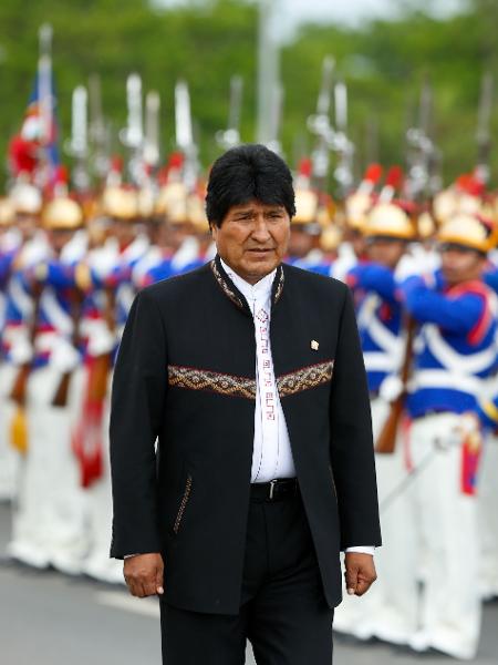 Presidente da Bolívia, Evo Morales - Walterson Rosa/Framephoto/Estadão Conteúdo