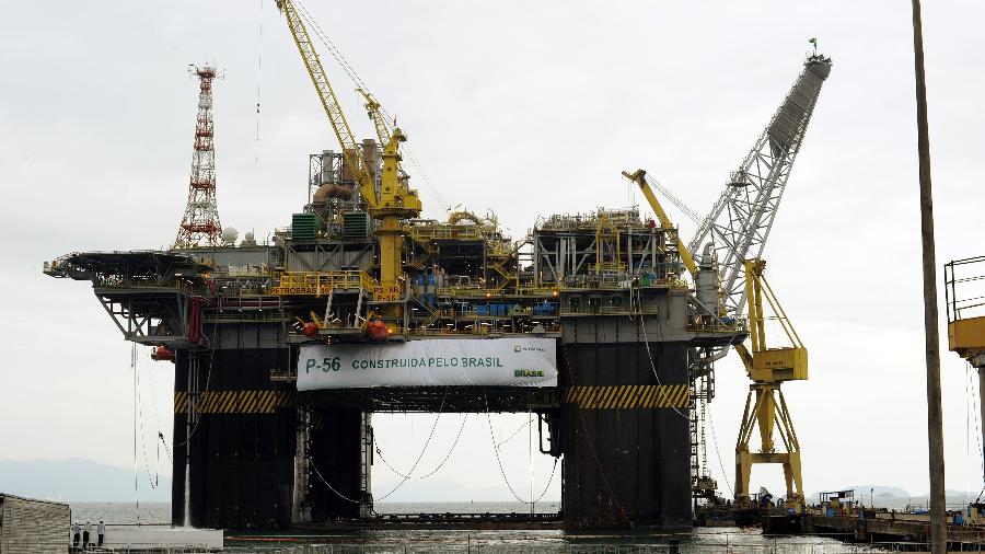 Plataforma da Petrobras em construção em Angra dos Reis, em 2011 - Stéferson Faria/Agência Petrobras