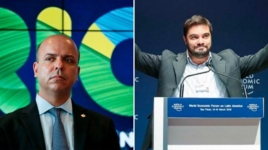 Carlos da Costa (à esq.), secretário especial de Produtividade e Emprego, e Luiz Augusto Ferreira, presidente da ABDI - Arte/UOL