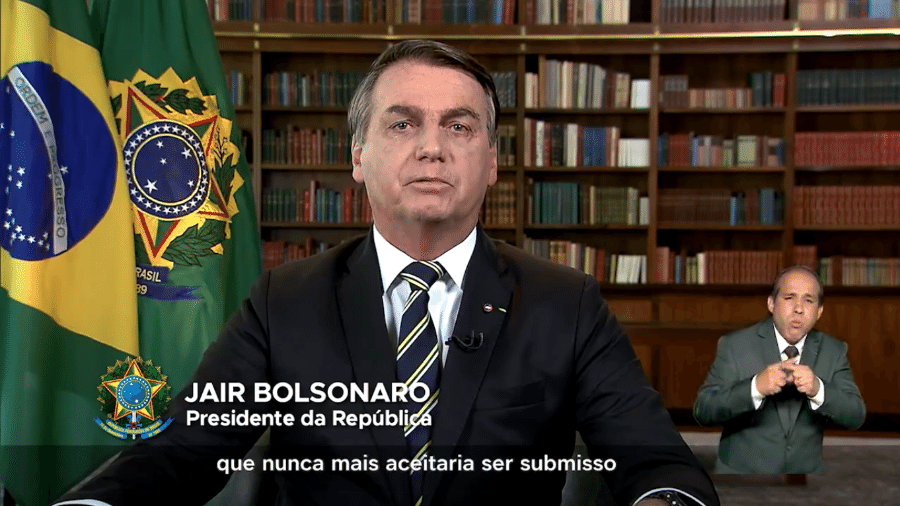 Presidente Jair Bolsonaro - Reprodução de vídeo