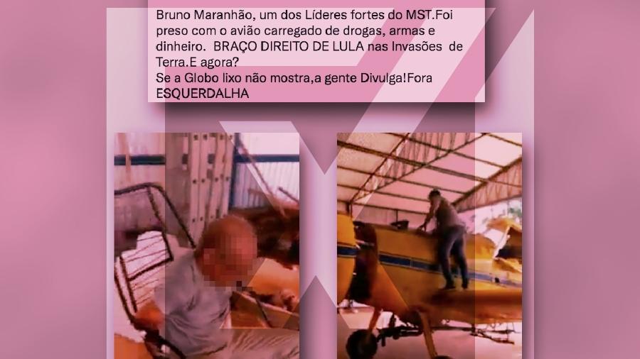 5.abr.2022 - Apreensão de droga atribuída a Bruno Maranhão ocorreu quatro anos após sua morte - Projeto Comprova