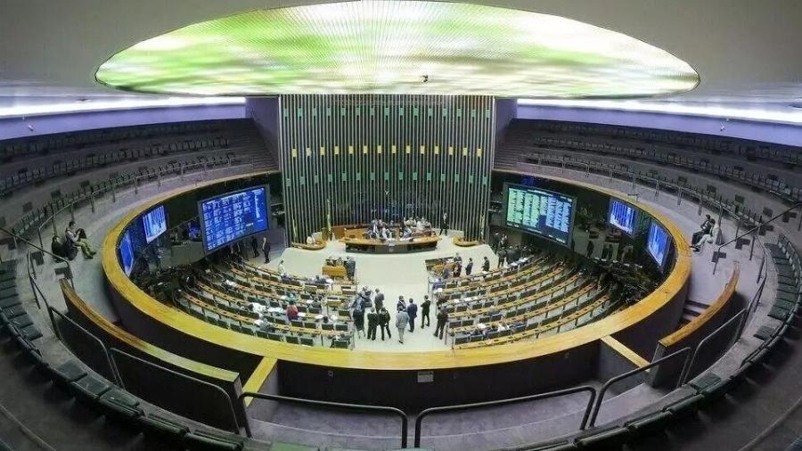 Plenário da Câmara dos Deputados, em foto de arquivo