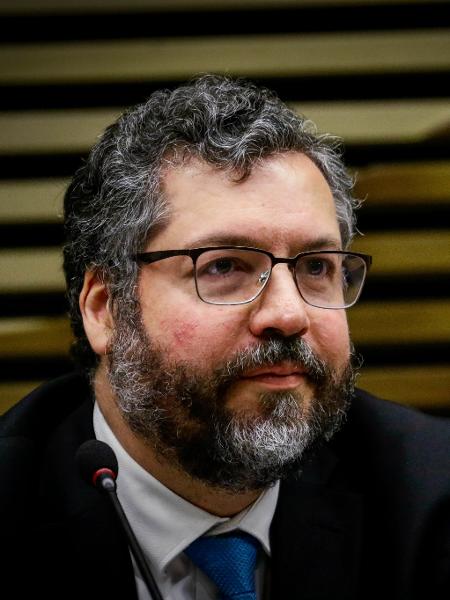 O ministro das Relações Exteriores, Ernesto Araújo - Aloisio Mauricio/Fotoarena/Estadão Conteúdo