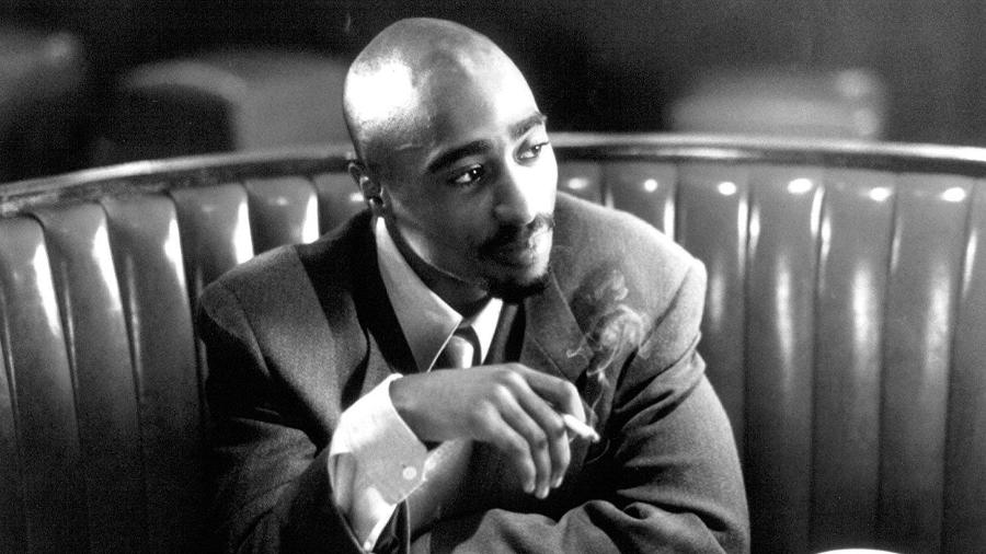 O rapper Tupac Shakur - Divulgação