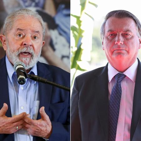 Lula e Bolsonaro - Amanda Perobelli/Reuters e Marcos Corrêa/Presidência da República