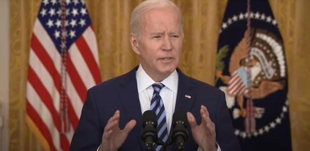 Joe Biden anuncia medidas após início do conflito entre Rússia e Ucrânia