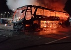 Passageiro fuma em banheiro de ônibus e causa incêndio no Ceará - Corpo de Bombeiros do Ceará/Reprodução