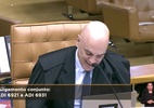 Alexandre de Moraes é interrompido por funk e ri durante sessão no STF - Reprodução/YouTube - TV Justiça