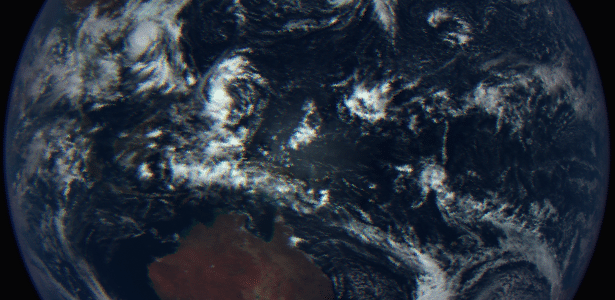 Sonda da Nasa passa pela Terra e faz registros de tirar o fôlego; assista
