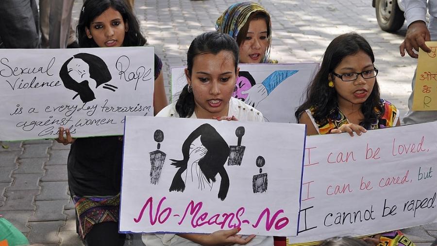 O estado de Uttar Pradesh, na Índia, já foi palco de protestos contra o abuso sexual de mulheres - Hindustan Times via Getty Images