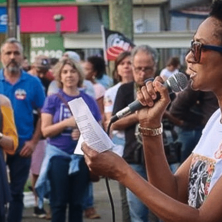 A vereadora eleita Ana Lúcia Martins, do PT de Joinville - Reprodução/PT
