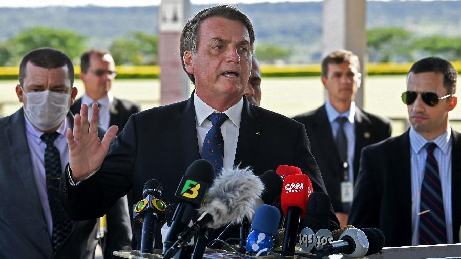 Jair Bolsonaro sancionou o projeto - EVARISTO SA / AFP