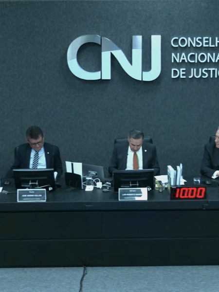 16.abr.2024 - Sessão do CNJ (Conselho Nacional de Justiça)