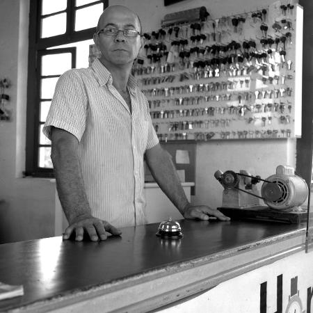 Francisco Wanderley Luiz, que morreu ao explodir uma bomba no STF, em foto de 2013