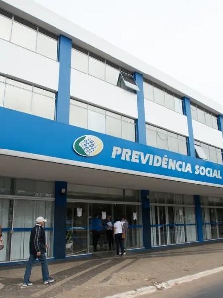 Fachada de agência do INSS Fachada de agência do INSS