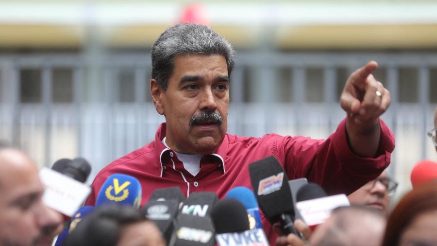 O presidente da Venezuela, Nicolás Maduro O presidente da Venezuela, Nicolás Maduro