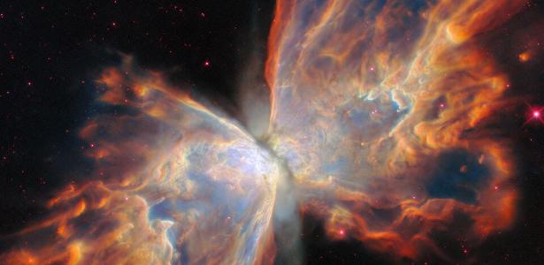 'Coração' de borboleta cósmica pode dar pistas sobre a formação da Terra