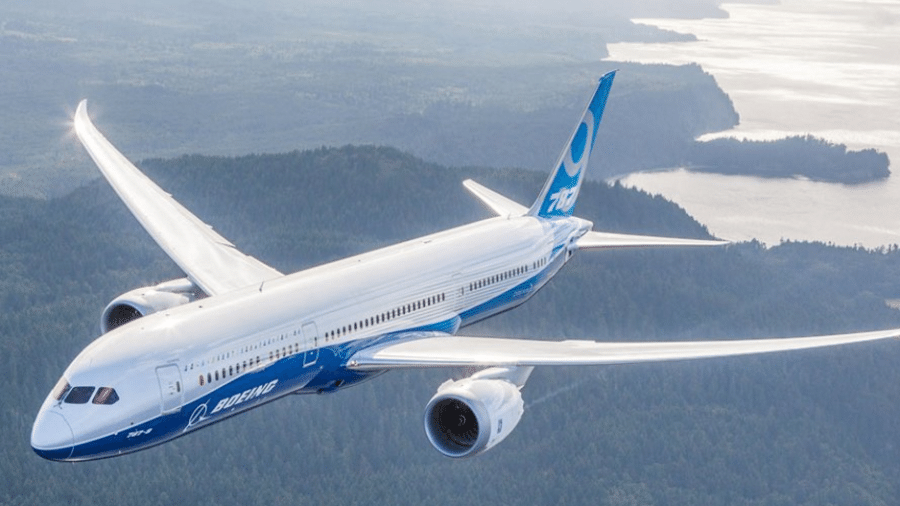 Boeing 787 em foto de divulgação; ex-gerente da Boeing disse haver falhas na produção da aeronave