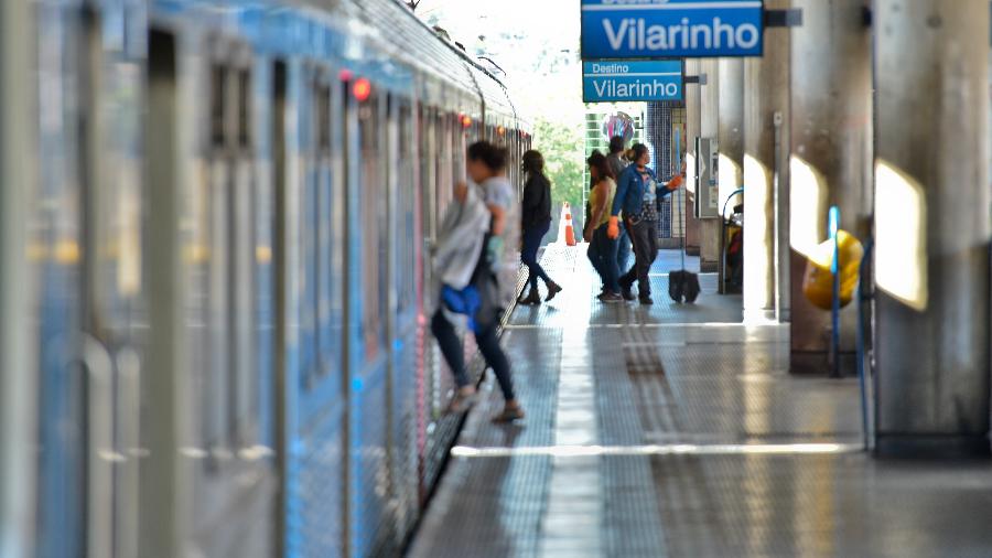 30.mai.2018 - Metrô de Belo Horizonte (MG)  - Fred Magno/Estadão Conteúdo