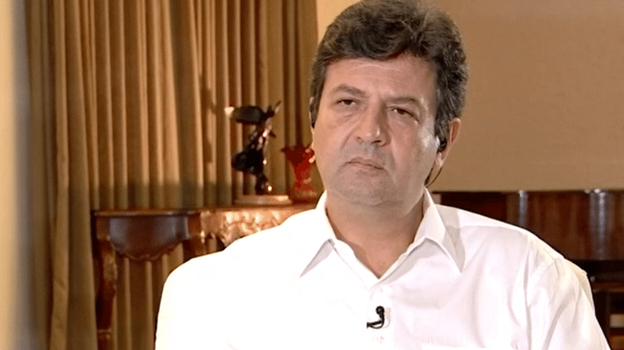 O ministro da Saúde, Luiz Henrique Mandetta, durante entrevista ao Fantástico - Reprodução/TV Globo