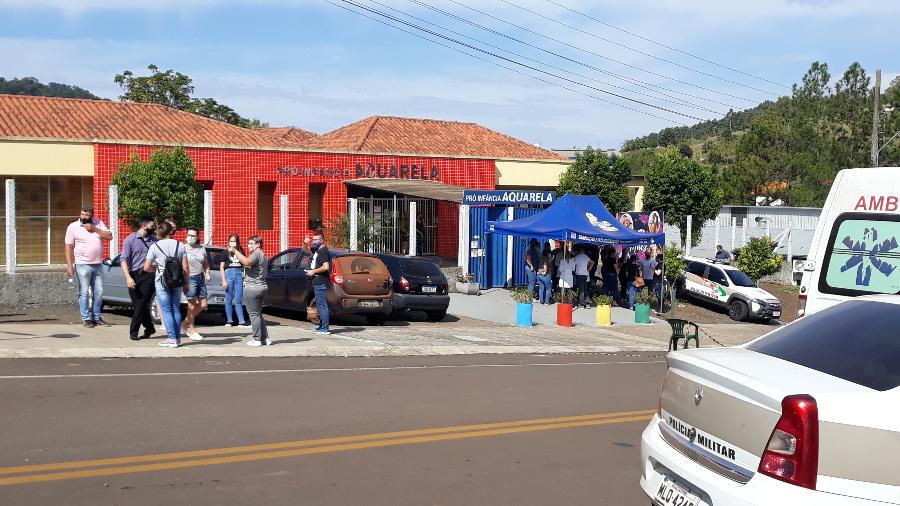 Ataque aconteceu na terça-feira (4), em Saudades (SC), a 446 km de Florianópolis - Hygino Vasconcellos/UOL