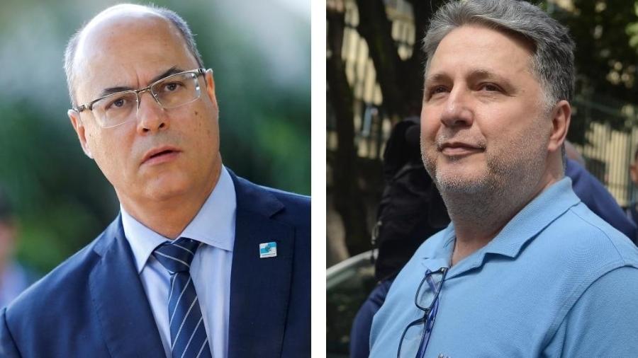 Ex-governadores Wilson Witzel (PMB) e Anthony Garotinho (União Brasil) - Divulgação e Tânia Rêgo/Agência Brasil