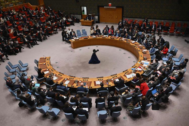 22.03.2024 - Reunião do Conselho de Segurança da ONU para votar sobre cessar-fogo em Gaza