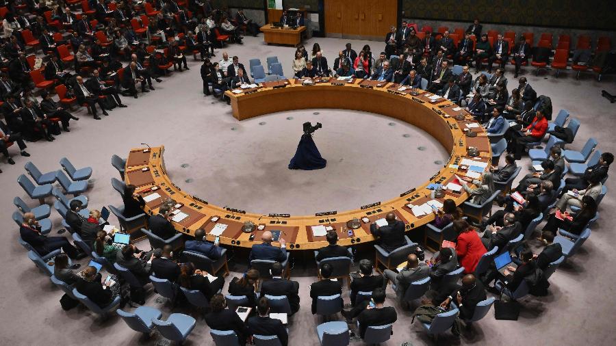 22.03.2024 - Reunião do Conselho de Segurança da ONU para votar sobre cessar-fogo em Gaza