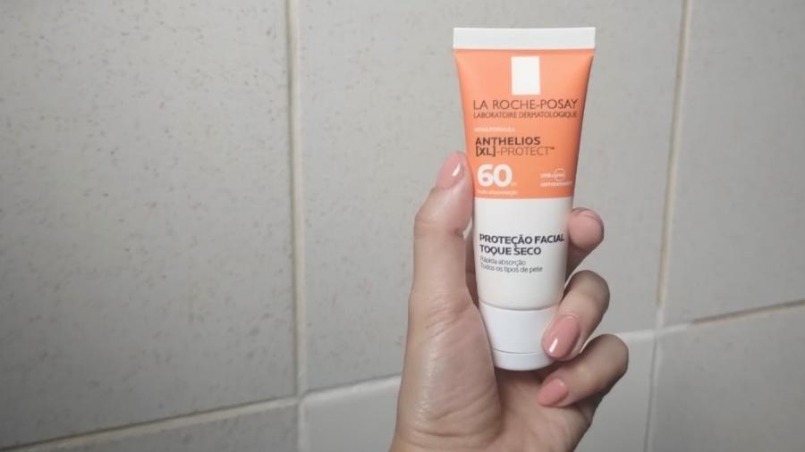 Protetor solar facial La Roche-Posay tem textura gel creme