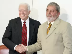 Lula lamenta morte de Carter: 'Amante da democracia e defensor da paz'