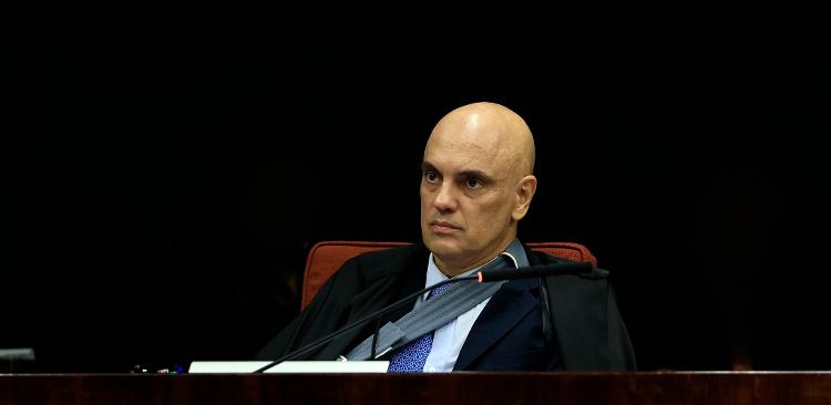 O ministro do STF Alexandre de Moraes durante julgamento da denúncia do núcleo 4 de trama golpista O ministro do STF Alexandre de Moraes durante julgamento da denúncia do núcleo 4 de trama golpista