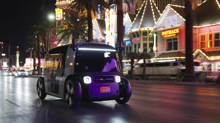 Zoox, da Amazon, começou a operar carros autônomos em Las Vegas, nos EUA Zoox, da Amazon, começou a operar carros autônomos em Las Vegas, nos EUA