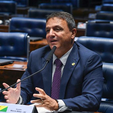 20.mar.2019 - O senador Marcio Bittar (MDB-AC) - Jefferson Rudy/Agência Senado