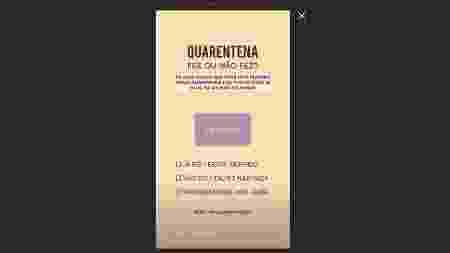 Diversao Na Quarentena Veja 10 Brincadeiras Para Realizar No Instagram 06 06 2020 Uol Tilt 'faça uma pergunta para mim'. brincadeiras para realizar no instagram