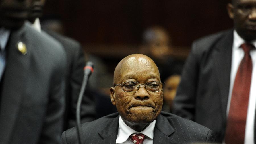 Zuma estava em liberdade condicional por motivos médicos, mas eles não foram publicizados e detalhados - Felix Dlangamandla/Foto24/Gallo Images/Getty Images