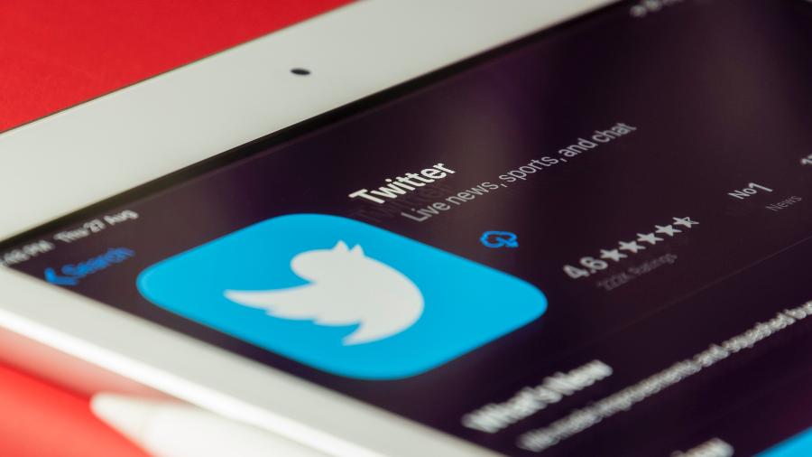 A receita do Twitter teve expansão anual de 16% no trimestre, a US$ 1,20 bilhão - Souvik Banerjee/Unplash