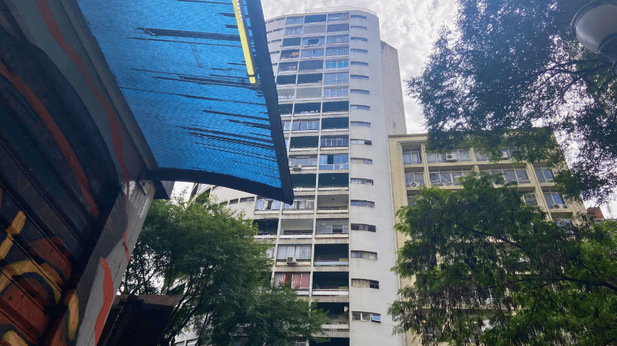 O Condomínio Edifício Constância, conhecido na região central de São Paulo como "Redondo" - Pietra Carvalho/UOL