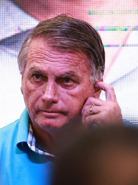 O ex-presidente Jair Bolsonaro  - 22.out.2024-Leco Viana/TheNews2/Estadão Conteúdo