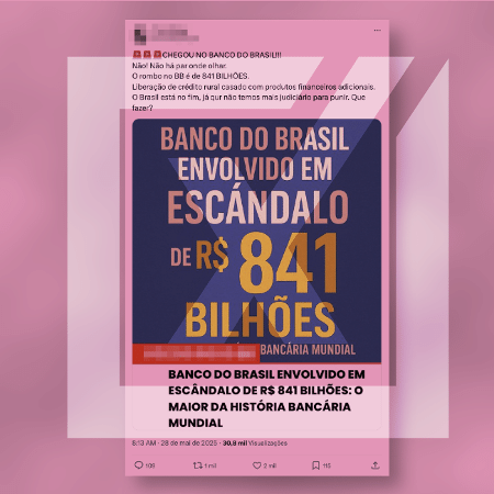 Banco do Brasil responde a processo de direito do consumidor, não de fraude Banco do Brasil responde a processo de direito do consumidor, não de fraude
