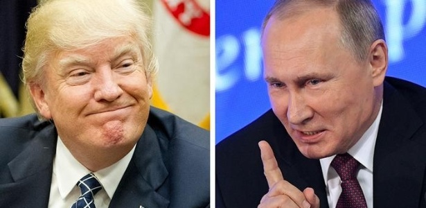 Donald Trump e Vladimir Putin - Getty Images